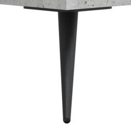 Berkfield Home Shoe Bench Concrete Grey 102x35x55 cm Engineered Wood - Size: 102 x 35 x 55 cm - thumbnail 9