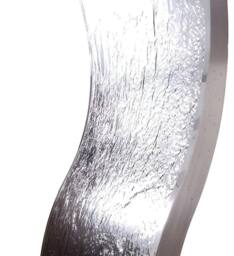 Primrose Double Sided Stainless Steel Outdoor Water feature with Reservoir 130cm in Metallic Silver - thumbnail 3