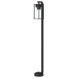 Berkfield Home Outdoor Floor Lamp Black 100 cm Stainless Steel - thumbnail 6