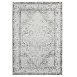 Kukoon Pale Green Traditional Flatwoven Living Room Area Rug Hallway Runner - Size: 200 cm x 290 cm - thumbnail 1