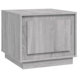Berkfield Home Coffee Table Grey Sonoma 51x50x44 cm Engineered Wood - Size: 51 x 50 x 44 cm - thumbnail 1