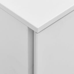 Berkfield Home Mobile File Cabinet Light Grey 39x45x67 cm Steel - Size: 39 x 45 x 67 cm - thumbnail 6