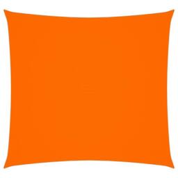 Berkfield Home Sunshade Sail Oxford Fabric Square 7x7 m Orange - thumbnail 2
