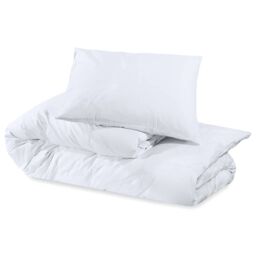 Berkfield Home Duvet Cover Set White 200x200 cm Cotton - thumbnail 6