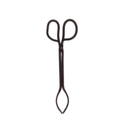 Charles Bentley Cypress Fireside Tongs Iron Black Antique - thumbnail 6