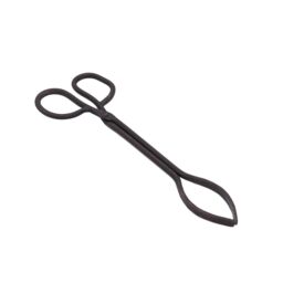 Charles Bentley Cypress Fireside Tongs Iron Black Antique - thumbnail 5