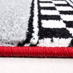 Bravich LTD Racing Car Rug - Kids in Red - Size: 120 cm x 170 cm - thumbnail 4