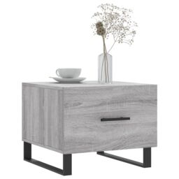 Berkfield Home Coffee Tables 2 pcs Grey Sonoma 50x50x40 cm Engineered Wood - Size: 50 x 50 x 40 cm - thumbnail 3