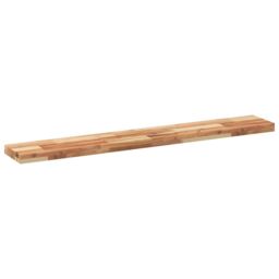 Berkfield Home Floating Shelves 3 pcs 120x20x4 cm Oil Finished Solid Wood Acacia in Brown - Size: 120 x 20 x 4 cm - thumbnail 6