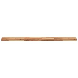 Berkfield Home Floating Shelves 3 pcs 120x20x4 cm Oil Finished Solid Wood Acacia in Brown - Size: 120 x 20 x 4 cm - thumbnail 4