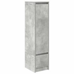 Berkfield Home Highboard Concrete Grey 29.5x34x119.5 cm Engineered Wood - thumbnail 2