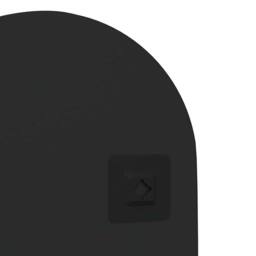 Berkfield Home Wall Mirror with LED Lights 15x40 cm Glass Oval in Silver - thumbnail 7