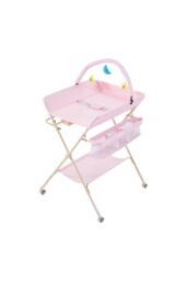 Living and Home Versatile Folding Baby Changing Table in Pink - thumbnail 7