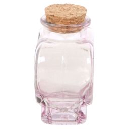 Something Different Love Potion Glass Heart Bottle in Pink - thumbnail 3
