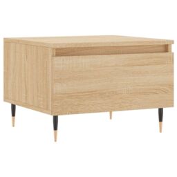 Berkfield Home Coffee Tables 2 pcs Sonoma Oak 50x46x35 cm Engineered Wood in Brown - Size: 50 x 46 x 35 cm - thumbnail 5