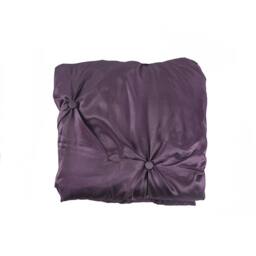 Voltico Buttoned Bedspread 140×200cm - Teal/Plum/Natural/Silver in Plum - Size: EU Double - thumbnail 3