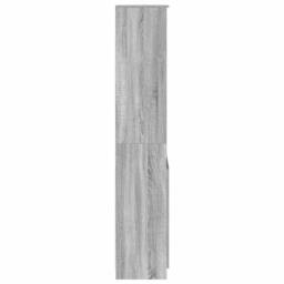 Berkfield Home Highboard Grey Sonoma 50x35x180 cm Engineered Wood - Size: 50 x 35 x 180 cm - thumbnail 7