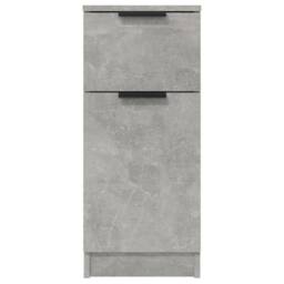 Berkfield Home Sideboard Concrete Grey 30x30x70 cm Engineered Wood - Size: 30 x 30 x 70 cm - thumbnail 6