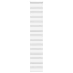 Berkfield Home Elegant Zebra Blind White 40x200 cm Fabric Width 35.9 cm Polyester - thumbnail 2
