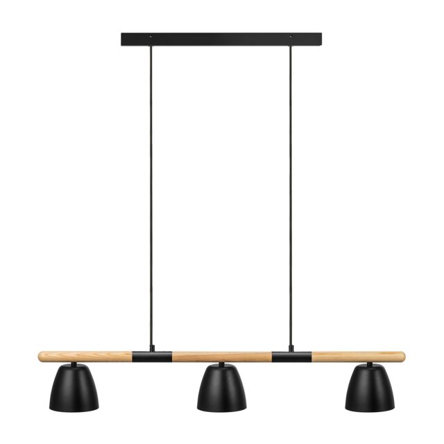Nordlux Modern Indoor Metal Wood Black Mains Powered, IP20 - image 1
