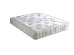Bedmaster Ortho Classic Orthopaedic Plush Velvet 2 Drawer Divan Set in Blue - Size: Super King - thumbnail 4