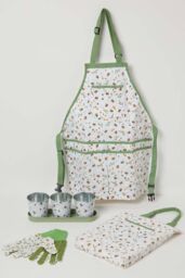Homescapes Kneeling Pad for Garden with Floral Bee Design in Green - thumbnail 6