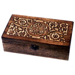 KDMD Mango Aromathrapy Box - Floral (holds 24+1) in Brown - thumbnail 1