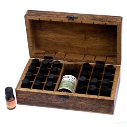 KDMD Mango Aromathrapy Box - Floral (holds 24+1) in Brown - thumbnail 4