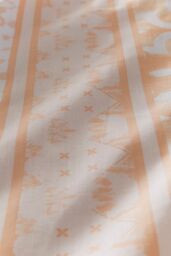Martex Medina Duvet Cover Set in Peach - Size: Super King - thumbnail 4