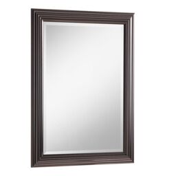 Yearn Mirrors Yearn Dark Chrome Wall Mirror 100.5x72.5cm in Metallics - Size: 100.5x72.5 cm - thumbnail 3