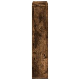Berkfield Home Bookcase Smoked Oak 63x20x90 cm Engineered Wood in Brown - Size: 63 x 20 x 90 cm - thumbnail 6