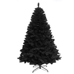 Shatchi Black Alaskan Pine Christmas Tree - Full & Bushy Artificial Tree - Size: 4ft - thumbnail 4