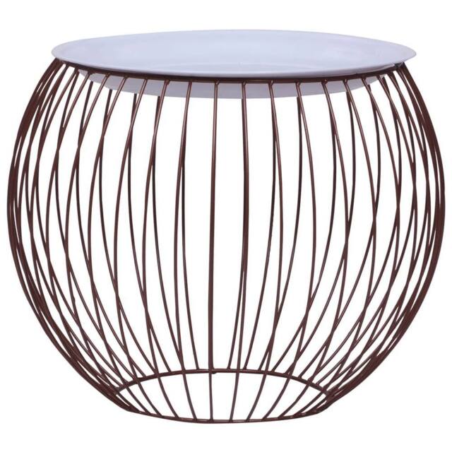 Berkfield Home Coffee Table Gold Ø 41 cm - image 1