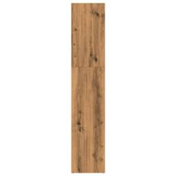 Berkfield Home Bookcase Artisian Oak 80x30x152 cm Engineered Wood in Brown - Size: 80 x 30 x 152 cm - thumbnail 5