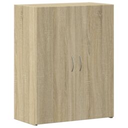 Berkfield Home File Cabinet Sonoma Oak 60x32x77.5 cm Engineered Wood in Brown - thumbnail 2