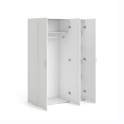 Furniture To Go Space Wardrobe 3 Doors 1750 in White - thumbnail 4