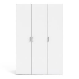 Furniture To Go Space Wardrobe 3 Doors 1750 in White - thumbnail 2