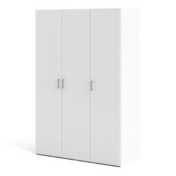Furniture To Go Space Wardrobe 3 Doors 1750 in White - thumbnail 3