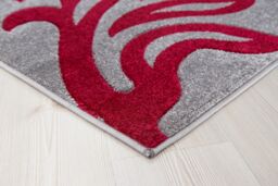 Smart Living Modern Hand Carved Soft Thick Area Rug - Florence in Dark Grey - Size: 80 cm x 150 cm - thumbnail 4