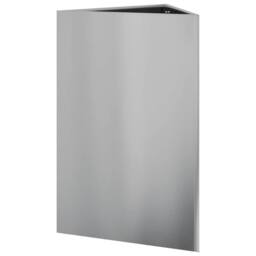Berkfield Home Garden Planters 2 pcs Triangular 50x43x75 cm Galvanized Steel in Silver - Size: 50 x 43 x 75 cm - thumbnail 8