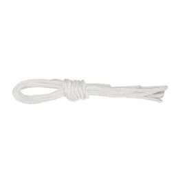 Primrose 6m x 4.2m Triangle Water Resistant Sun Shade 96.5% UV Block Free Rope in White - thumbnail 4