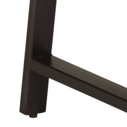 Berkfield Home Desk with Drawers 105x55x70 cm Solid Wood Mango & Iron in Brown - Size: 105 x 55 x 70 cm - thumbnail 7
