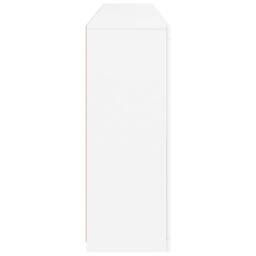 Berkfield Home Sideboard with LED Lights White 202x37x100 cm - Size: 202 x 37 x 100 cm - thumbnail 7