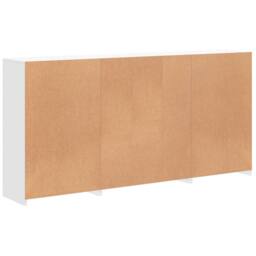 Berkfield Home Sideboard with LED Lights White 202x37x100 cm - Size: 202 x 37 x 100 cm - thumbnail 8