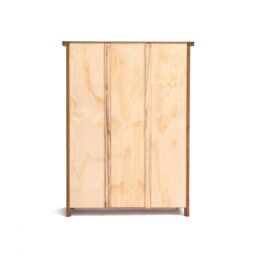 Cabinet Bits Bookcase 120x90x25cm in Light Brown - Size: 120 x 90 x 25 cm - thumbnail 5