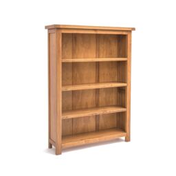 Cabinet Bits Bookcase 120x90x25cm in Light Brown - Size: 120 x 90 x 25 cm - thumbnail 2