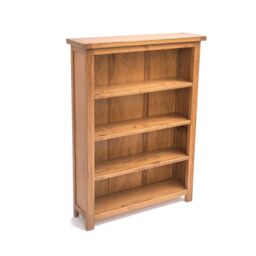 Cabinet Bits Bookcase 120x90x25cm in Light Brown - Size: 120 x 90 x 25 cm - thumbnail 3