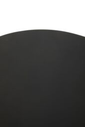 Orsina Round Side Table, Durably Constructed Modern Side Table, Long Lasting Compact Table for Living Room in Black - thumbnail 6
