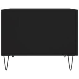 Berkfield Home Coffee Tables 2 pcs Black 50x50x40 cm Engineered Wood - Size: 50 x 50 x 40 cm - thumbnail 8