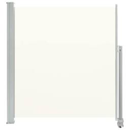 Berkfield Home Patio Retractable Side Awning 140 x 300 cm Cream in Beige - thumbnail 2